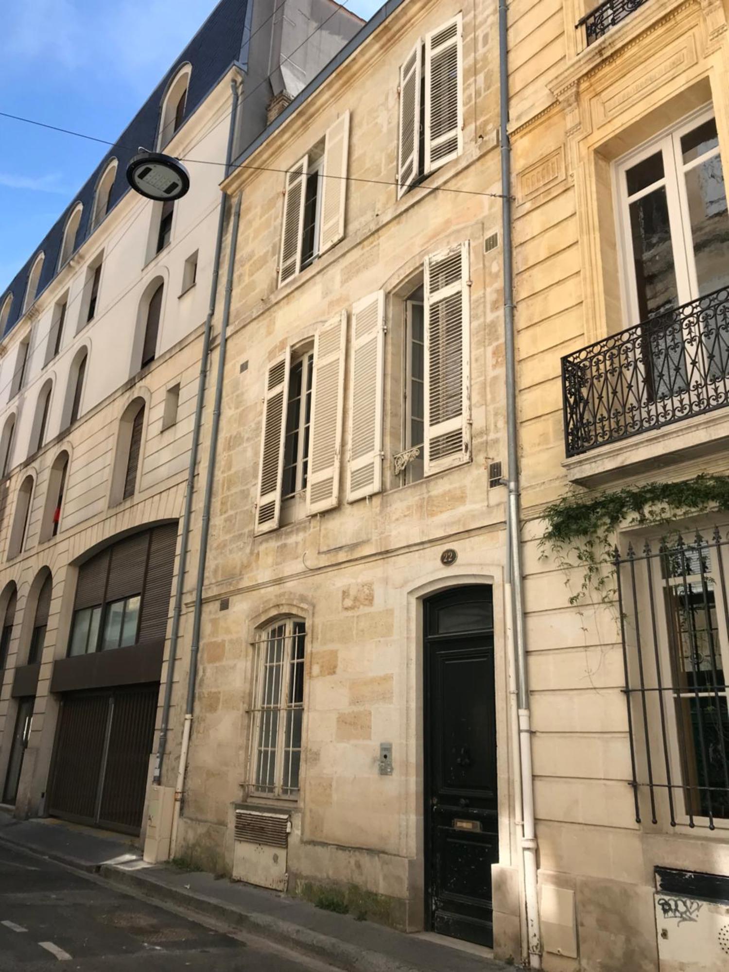 Studio De 30 M2 Dans Le Triangle D'Or De Bordeaux Exterior photo